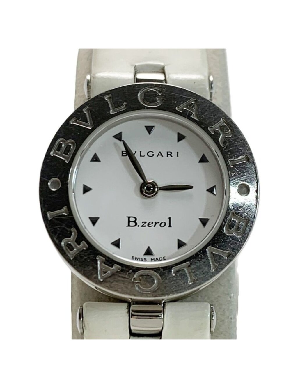 Bvlgari B.zero1 Watch Leather Quartz Buckle